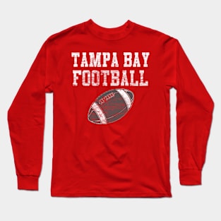 Vintage Tampa Bay Football Long Sleeve T-Shirt